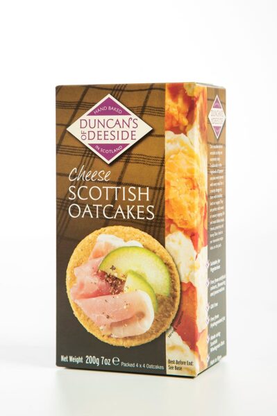 Auzu cepumi DUNCAN'S DEESIDE ar sieru, 200g