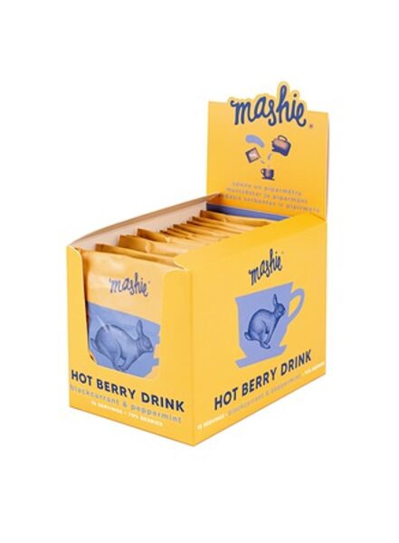 Karstais ogu dzēriens MASHIE Nordic Berry Original, upeņu un piparmētru, 15gab