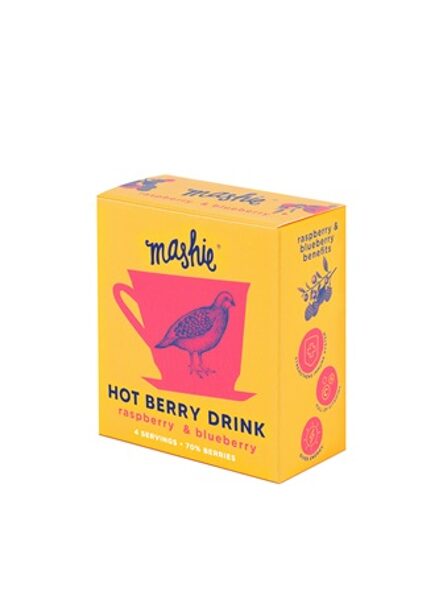 Karstais dzēriens MASHIE Aveņu, melleņu, 4x40ml