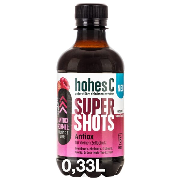 Sula HOHES C Multiaugļu ar E vitamīnu un selēnu Antiox, PET,  0.33l (DEP)