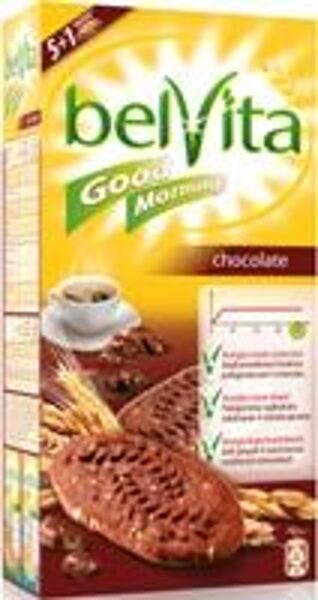 Belvita cepumi ar šokolādes gabaliņiem 300g