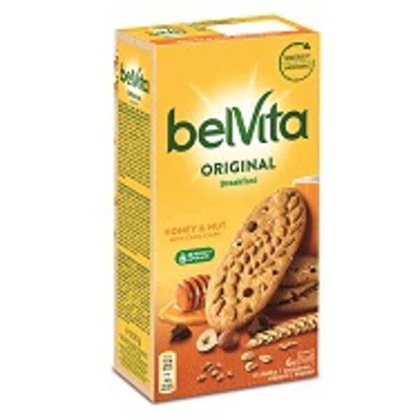 Belvita cepumi ar riekstiem un medu 300g