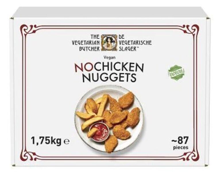 Saldēti nageti vegānie THE VEGETARIAN BUTCHER, ~ 87 gab, 1.75kg
