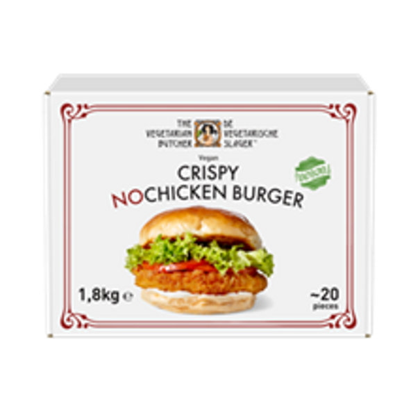 Vegānu burgers "Nochicken", saldēts, 1,8 kg