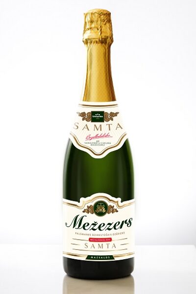 Dzirkstošais dzēriens MEŽEZERS Samta, 0.75 l (DEP)