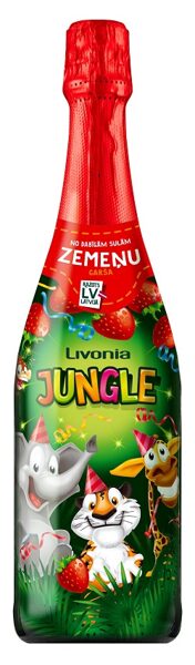 Džungļi ar zemeņu garšu 0.75l dz. dzēriens (DEP)