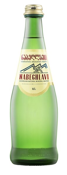Gāzēts dabīgais minerālūdens NABEGHLAVI 0,5 L stikls (DEP)