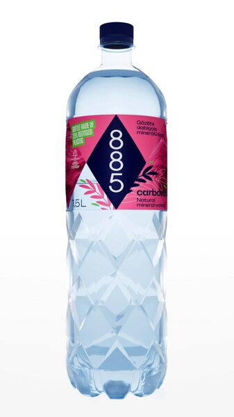 Dabīgais minerālūdens "885", gāzēts, PET, 1.5l (DEP)