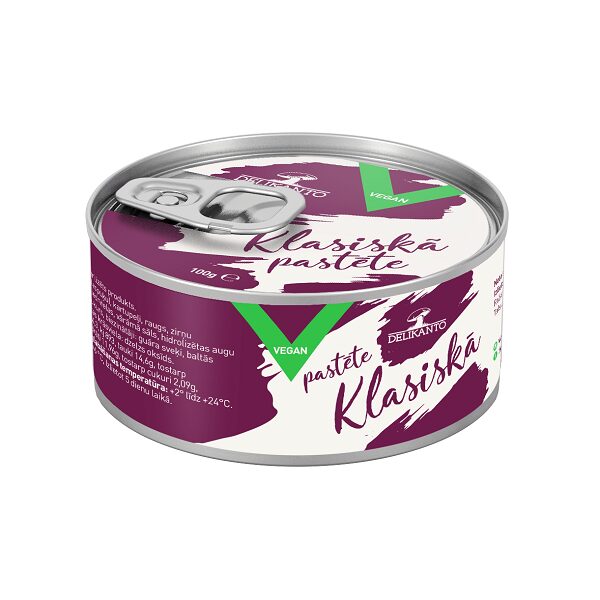 Pastēte vegāna LĀČI, klasiskā, 100g