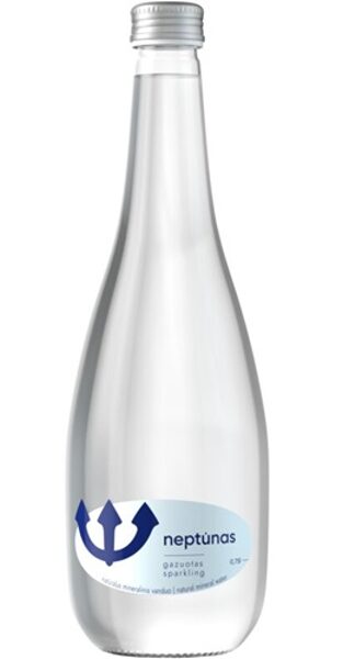 Minerālūdens NEPTUNAS, gāzēts, stiklā,  0.75l (DEP)
