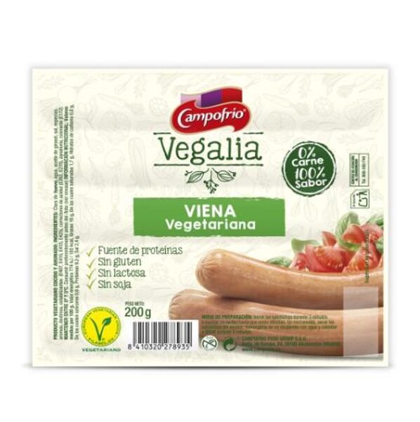 Veģetārie vīnes cīsiņi, 200g